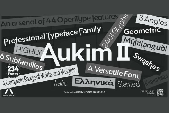Aukim II Font: Precision, Flexibility, and Multilingual Clarity in Modern Typography