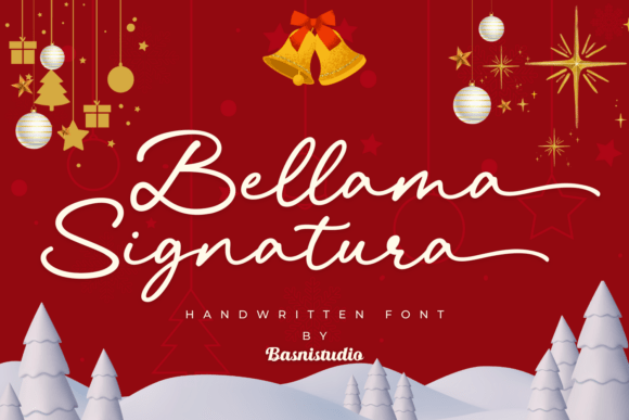 Bellama Signatura Font: Elegance, Precision, and Smart Holiday Typography
