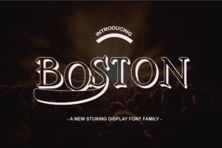 Boston Family Font: Where Typographic Impact Meets Versatile Craftsmanship