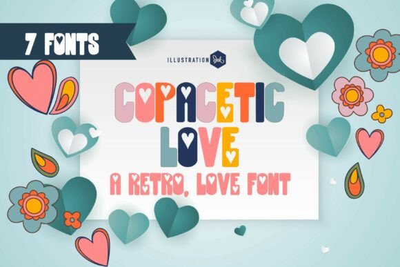 Copacetic Love Font: Where Retro Grooves Meet Modern Brand Storytelling