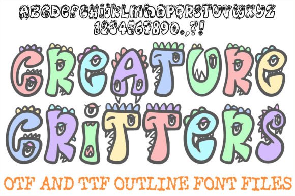 Creature Critters Font: Playful, Personable, and Professionally Crafted