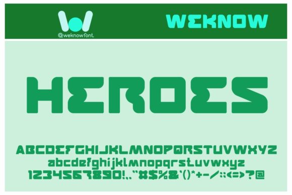 Features Font