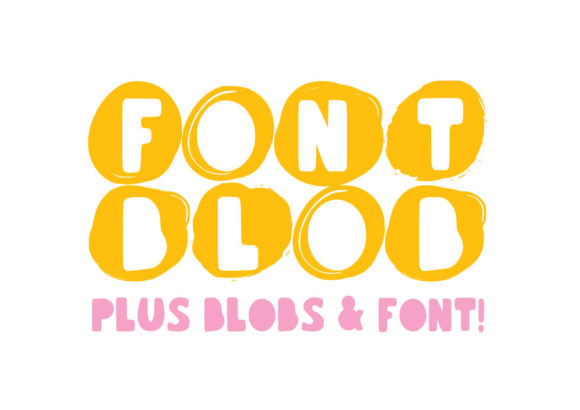 Font Blob Family: A Playful Twist on Typography