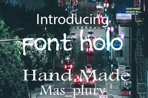 Font Holo: A Casual, Timeless Font for Real Workflows