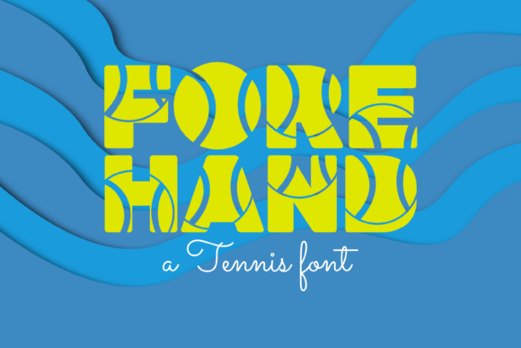 Forehand Font: A Stylish Touch for Creative Projects
