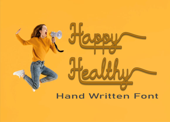 Happy Healthy Font: A Playful, Professional Script Typeface for Modern Design