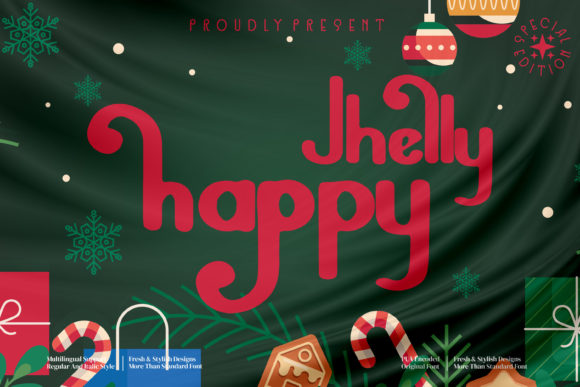 Happy Jhelly Font: The Playful Sans Serif That Adds Warmth to Real Projects