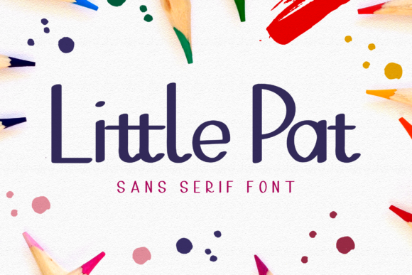 Little Pat 1 Font: Clean, Confident, Craft-Ready