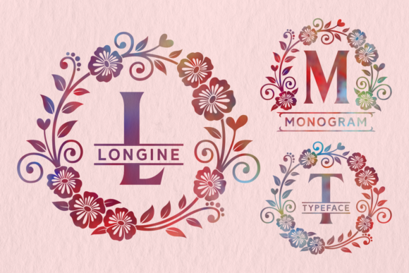 Longine Font: Elegant & Versatile Decorative Type
