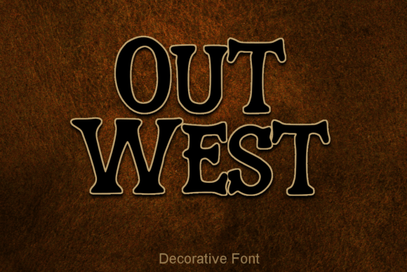 Out West Font