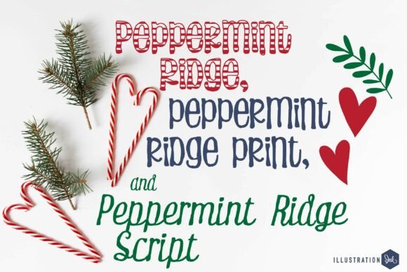 Peppermint Ridge Trio Font
