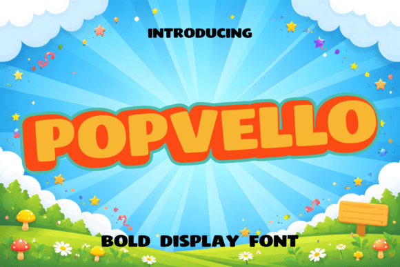 Popvello Font