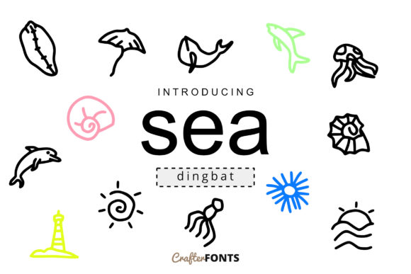 Sea Doodle Font: A Creative Splash for Your Designs