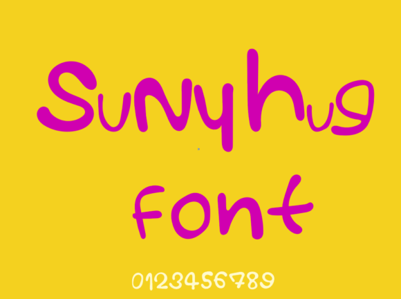 Suny Hug Font